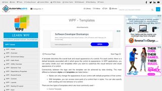 
                            8. WPF Templates - Tutorialspoint