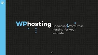 
                            10. WPhosting: WordPress Managed Hosting | Lighting Fast & Reliable