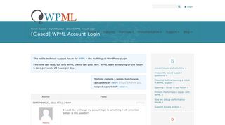 
                            1. WPML Account Login - WPML