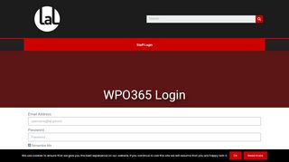 
                            3. WPO365 Login – LAL - LAL – Forms - LAL Language Centres