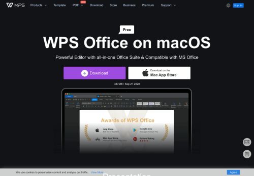 
                            6. WPS Office Compatible With MS (Word, Spreadsheets, ...