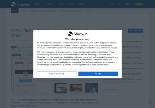 
                            12. WPS Office makes its way to the Microsoft Store - Neowin