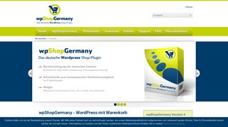 
                            4. wpShopGermany - Das deutsche WordPress Shop-Plugin.