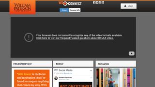 
                            2. WPUNJ WPConnect Portal - William Paterson University