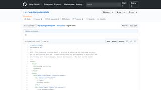 
                            2. wq-django-template/login.html at master · wq/wq-django ... - GitHub