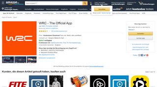 
                            13. WRC – The Official App: Amazon.de: Apps für Android