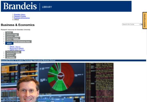 
                            5. WRDS - Business & Economics - Research Guides at Brandeis ...