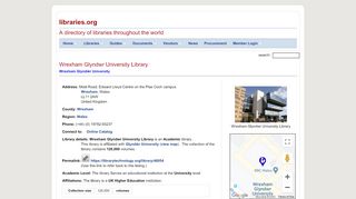 
                            7. Wrexham Glyndwr University Library -- Glyndŵr University