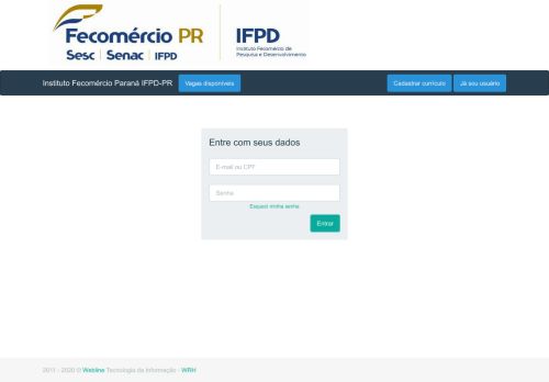 
                            7. WRH Instituto Fecomércio Paraná IFPD-PR