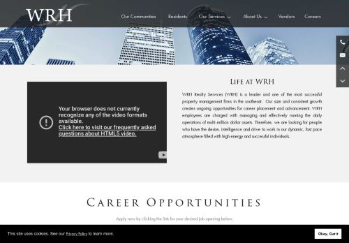 
                            13. WRH Realty Services, Inc | Career Opportunities