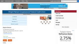 
                            3. Wright Patman Congressional Federal Credit Union - Washington, DC ...