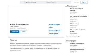 
                            6. Wright State University | LinkedIn