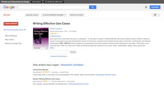 
                            7. Writing Effective Use Cases