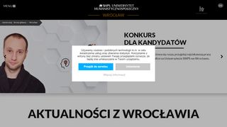 
                            7. Wrocław - Uniwersytet SWPS