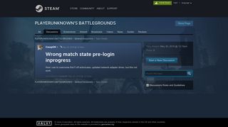 
                            4. Wrong match state pre-login inprogress :: PLAYERUNKNOWN'S ...