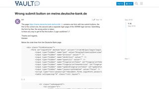 
                            5. Wrong submit button on meine.deutsche-bank.de - Kee community forum