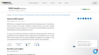 
                            6. WRS EMR and Practice Management Pricing, Demo, Reviews ...
