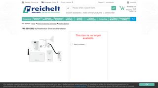 
                            5. WS 35113802: MyWeatherbox Smart weather station at reichelt ...