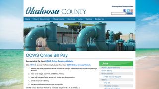 
                            6. WS - Online Bill Pay | Okaloosa County