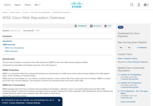 
                            13. WSA Cisco Web Reputation Overview - Cisco