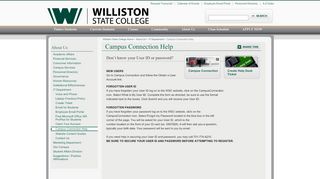 
                            10. WSC-Campus Connection Help - Williston State College