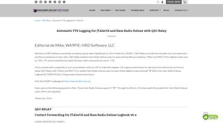 
                            8. WSJT-X JTAlert Automatically Log FT8 In HRD Logbook