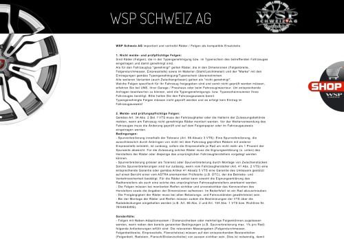 
                            8. WSP Schweiz AG