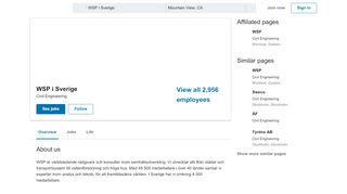 
                            10. WSP Sverige | LinkedIn