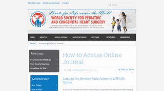 
                            9. WSPCHS - Accessing the World Journal
