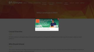 
                            11. WSQ Certificate in WSH - NTUC LearningHub