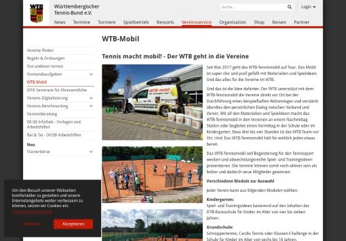 
                            10. WTB-Mobil: Württembergischer Tennis-Bund: alles rund ums Tennis in ...