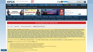 
                            8. [WTB] several porn site logins - MPGH - MultiPlayer Game Hacking ...