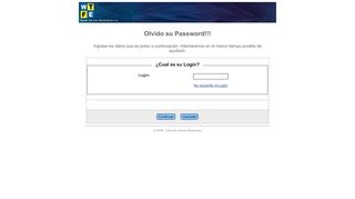 
                            8. WTFE Olvido su Password!!!