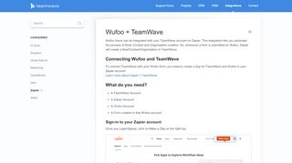 
                            13. Wufoo + TeamWave - TeamWave | Knowledge Base