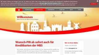 
                            8. Wunsch-PIN ab sofort auch für Kreditkarten der MBS - Blog ...