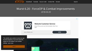 
                            1. Wurst 6.20 - ForceOP & Combat Improvements - WurstClient.net