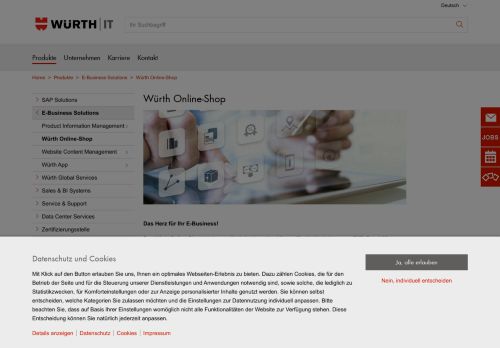 
                            6. Würth Online-Shop - Würth IT GmbH