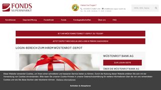 
                            13. Wüstenrotdirect Login | FondsSuperMarkt