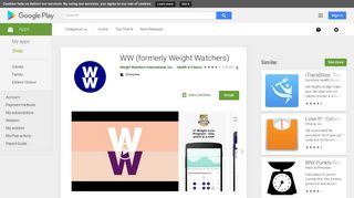 
                            5. WW (Weight Watchers) – Apps on Google Play