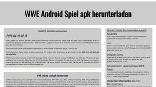 
                            12. WWE Android Spiel apk herunterladen