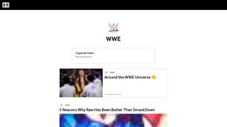 
                            12. WWE | Bleacher Report | Latest News, Rumors, Scores and Highlights