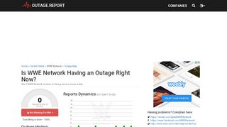 
                            7. WWE Network Outage: Service Down and Not Working - Outage.Report
