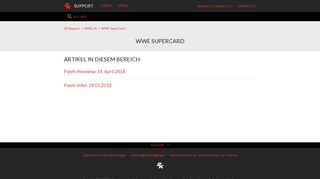 
                            4. WWE SuperCard – 2K Support