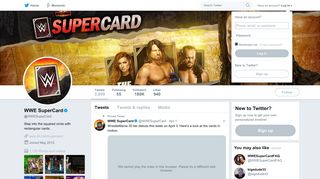 
                            1. WWE SuperCard (@WWESuperCard) | Twitter