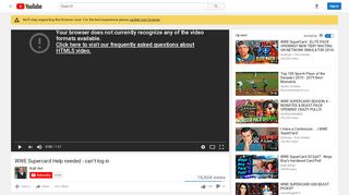
                            9. WWE Supercard Help needed - can't log in - YouTube