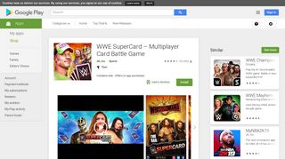 
                            9. WWE SuperCard – Multiplayer Card Battle Game - Apps on Google Play