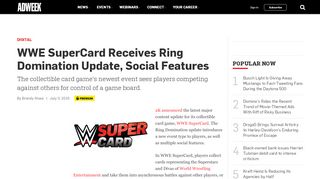 
                            12. WWE SuperCard Receives Ring Domination Update, Social Features ...