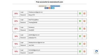 
                            11. wwenetwork.com - free accounts, logins and passwords