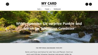 
                            7. WWF: Spenden Sie surprize Punkte und retten Sie Schweizer ...