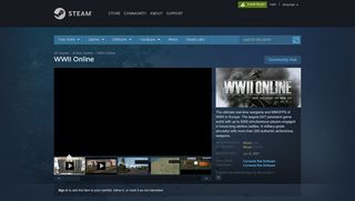 
                            2. WWII Online on Steam